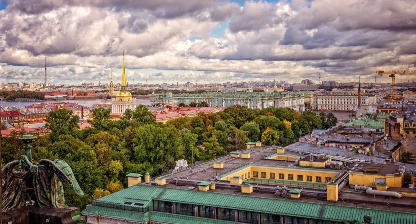 Zdjęcie panoramy Sankt Petersburga/ Pixabay.com