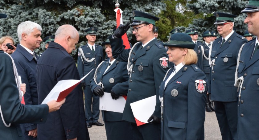 Zdjęcie z piątkowych uroczystości / Foto: Podlaska KAS