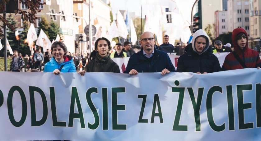 Zdjęcie z Marszu dla Życia w Białymstoku 2022/ podlaskie.eu