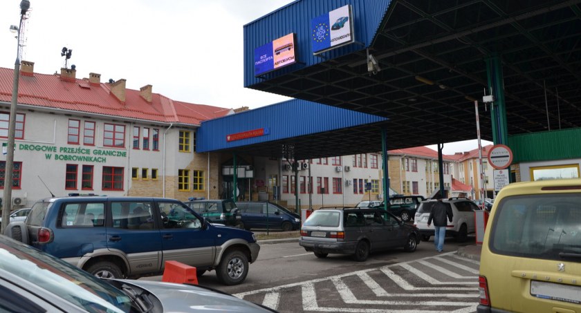 Zdjęcie przejścia granicznego w Bobrownikach/ SG