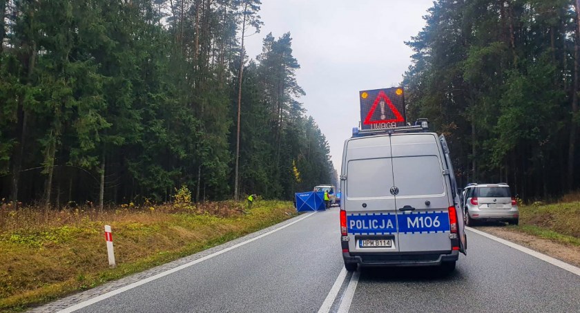 Zdjęcie z miejsca wypadku / Foto: KMP Białystok