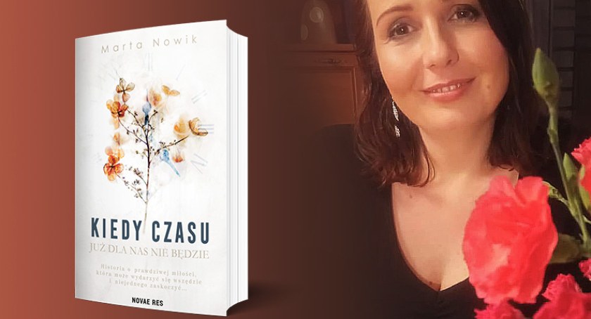 Zdjęcie autorki i okładka jej książki