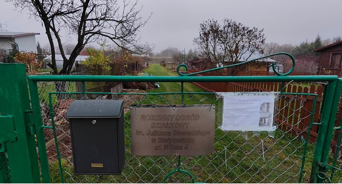 Zdjęcie ogródka działkowego/ DDB