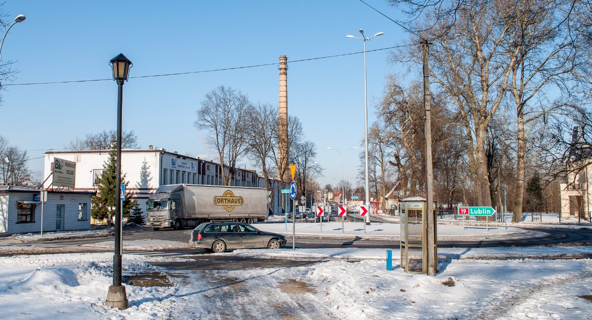 Zdjęcie ronda na osiedlu Dojlidy/ DDB
