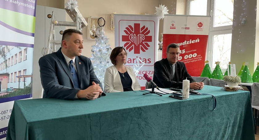 Zdjęcie z konferencji prasowej zapowiadającej 