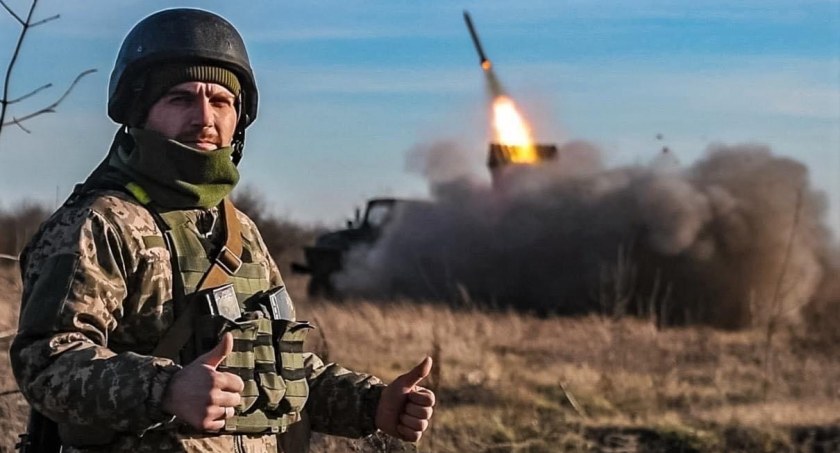 Zdjęcie żołnierza ukraińskiego na froncie/ Twitter.com 9th Motorized Infantry Brigade