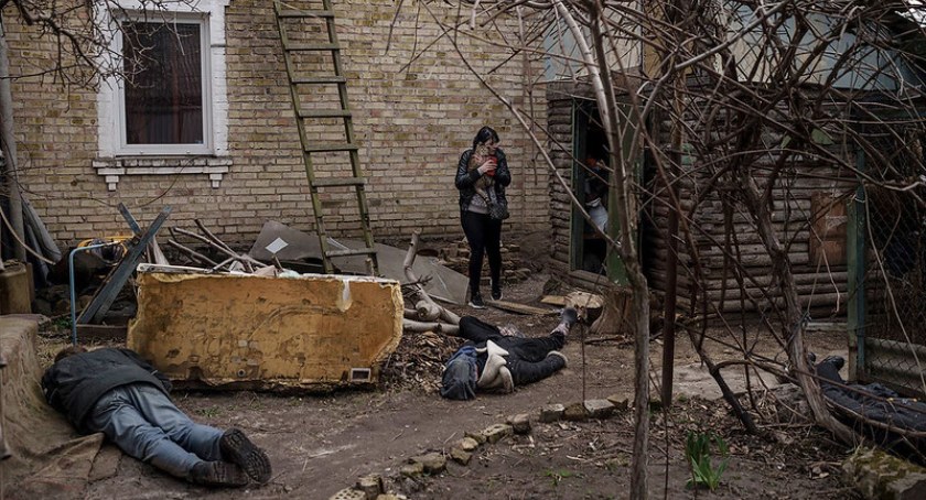 Zdjęcie zabitych cywili przez Rosjan na Ukrainie/ Flickr.com manhhai