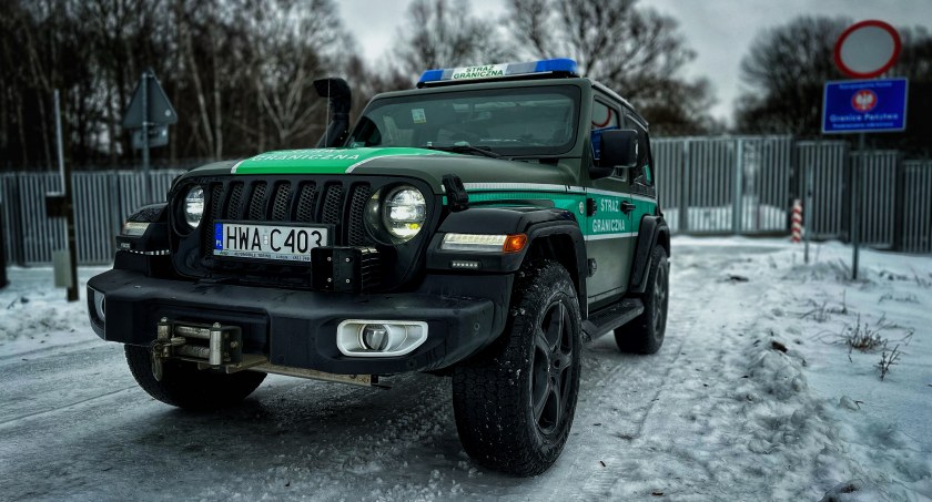Pojazd polskiego patrolu straży granicznej / Foto: SG