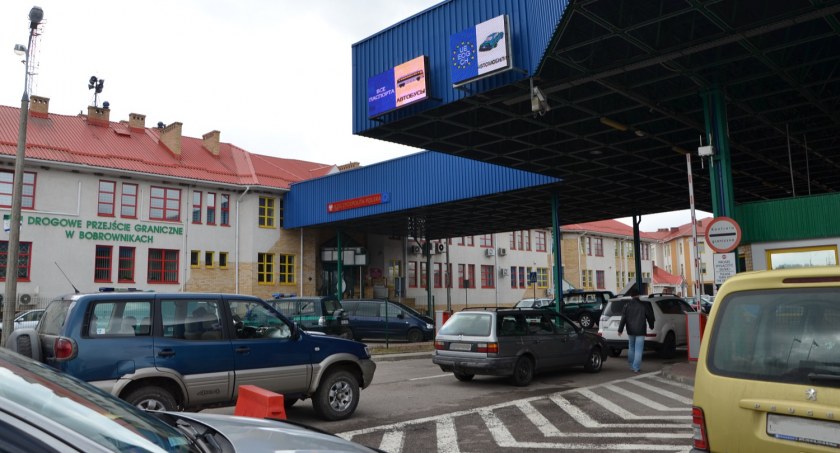 Zdjęcie przejścia granicznego w Bobrownikach/ SG