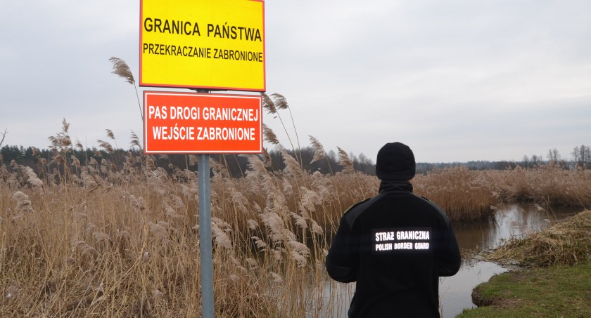 Zdjęcie funkcjonariusza straży granicznej / Foto: SG