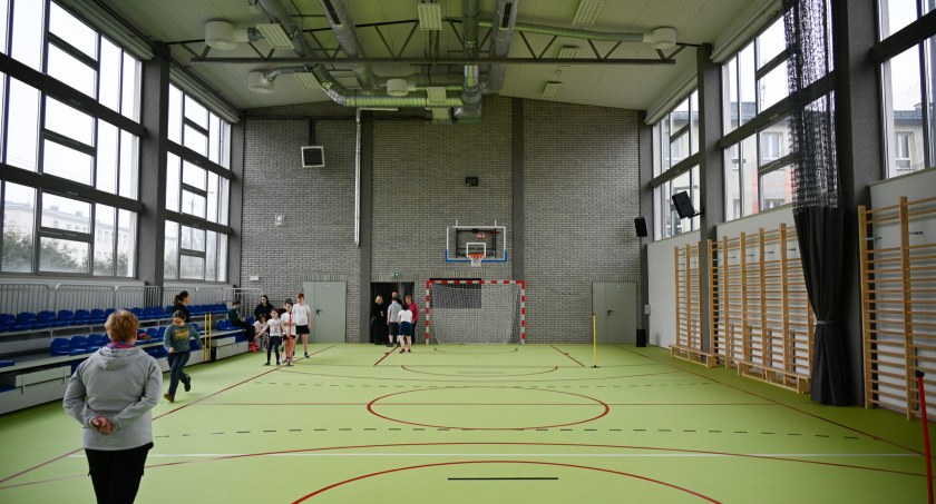 Zdjęcie nowej sali gimnastycznej / Foto: UM Białystok
