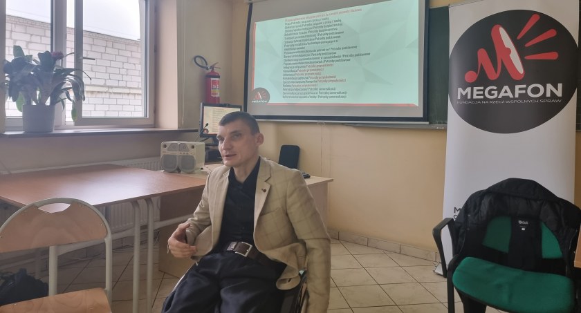 Zdjęcie z warsztatów w ZS10 / Foto: Piotr Walczak