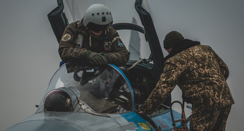 Zdjęcie pilota ukraińskiego/ Twitter.com Ukrainian Air Force