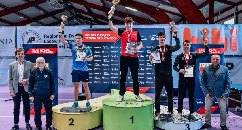 Na zdjęciu m.in. wicemistrz Polski juniorów Alan Kulczycki / Foto: UKS Dojlidy Białystok