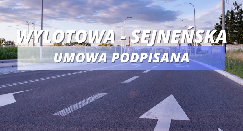 Zdjęcie fragmentu Trasy Wschodniej w Suwałkach/ UM Suwałki