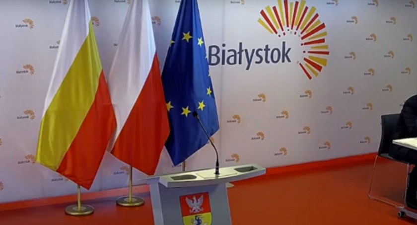 Zrzut ekranu z transmisji sesji rady miasta