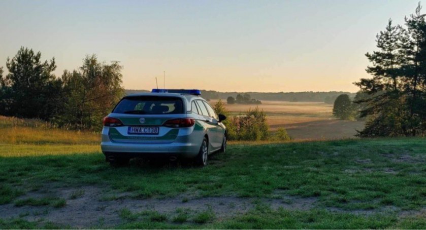 Zdjęcie patrolu SG przy polsko - białoruskiej granicy / Foto: SG