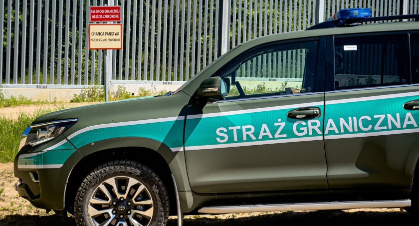 Zdjęcie samochodu patrolowego straży granicznej / Foto: SG