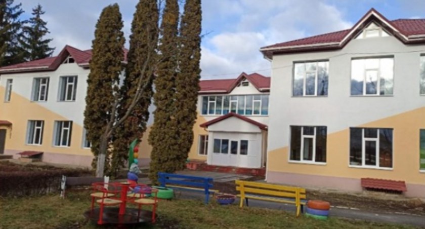 Zdjęcie odbudowanego przedszkola na Ukrainie/ Twitter.com Ukrinform