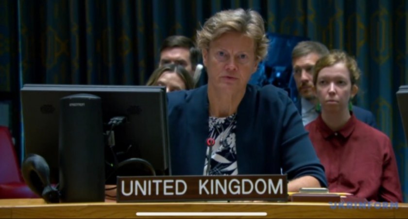 Zdjęcie Barbary Woodward/ Twitter.com Ukrinform