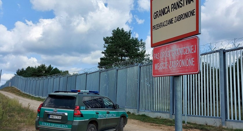 Samochód polskiego patrolu straży granicznej / Foto: SG