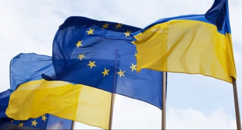 Zdjęcie fal UE i Ukrainy/ Twitter.com Ukrinform
