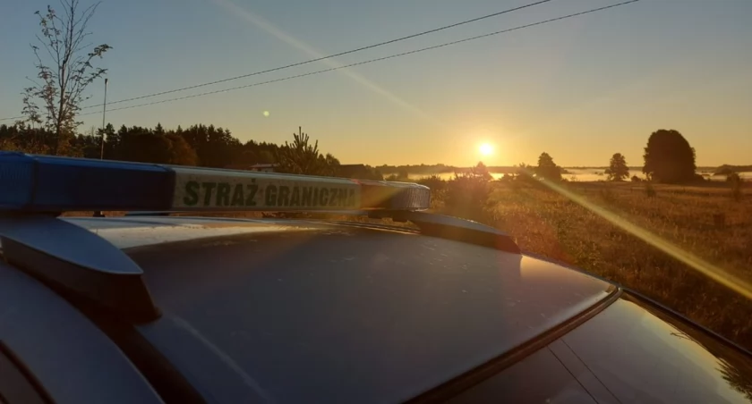 Zdjęcie patrolu SG przy polsko - białoruskiej granicy / Foto: SG