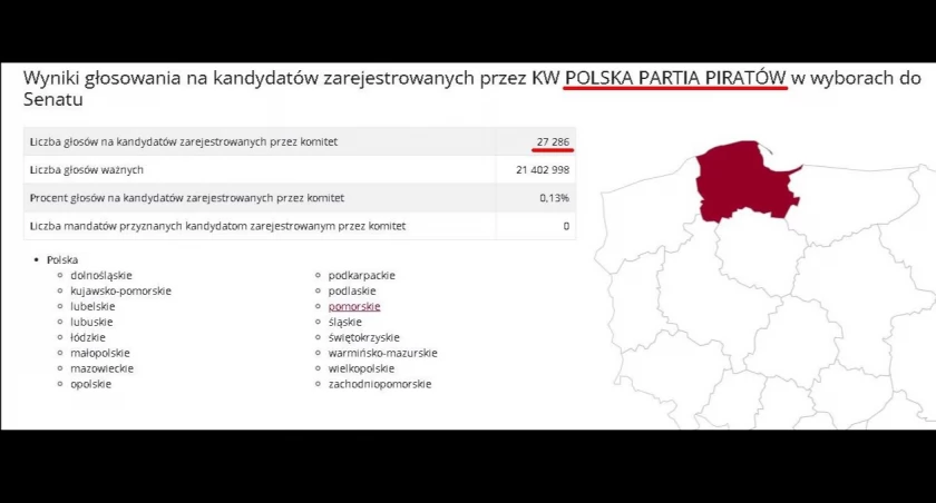 Zdjęcie screen ze strony Państwowej Komisji wyborczej