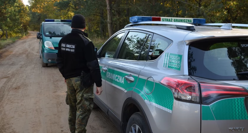 Zdjęcie patrolu SG przy polsko - białoruskiej granicy / Foto: SG