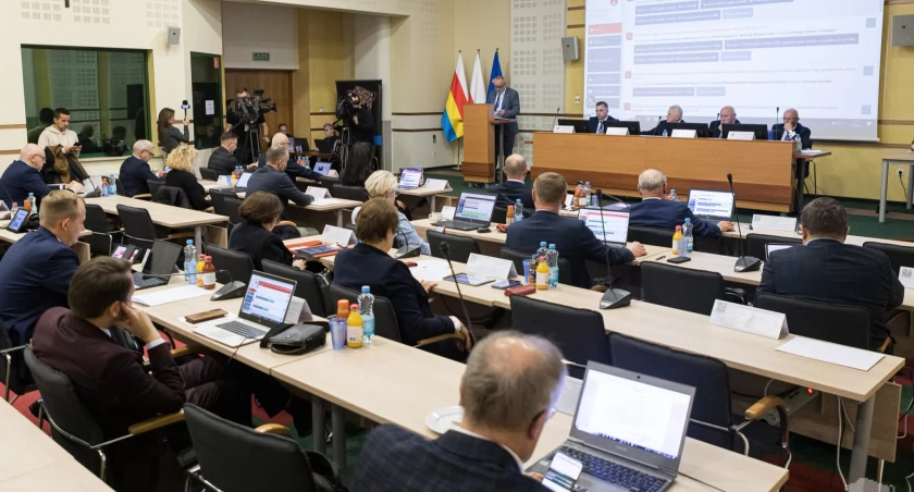 Zdjęcie z posiedzenia Sejmiku Województwa Podlaskiego/ podlaskie.eu