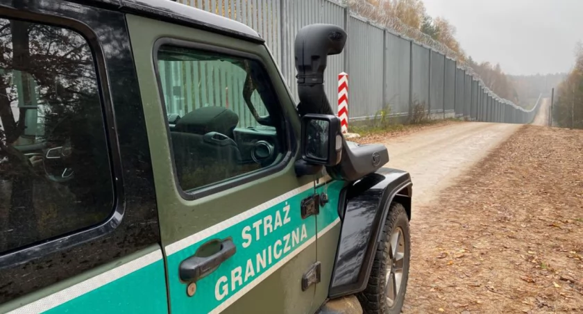 Zdjęcie samochodu patrolowego straży granicznej / Foto: SG