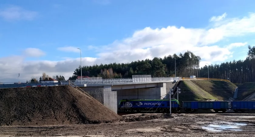 Zdjęcie nowego wiaduktu / Foto: Tomasz Łotowski, PKP PLK