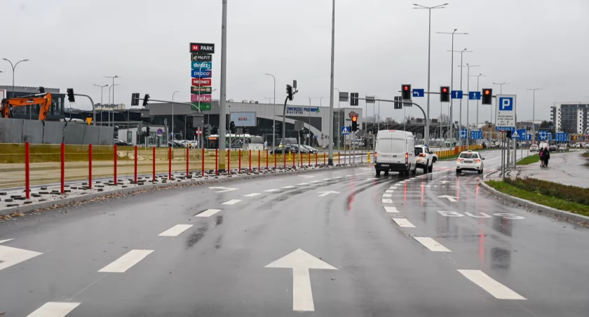 Zdjęcie dojazdu do ronda przy dworcu PKS w Białymstoku/ bialystok.pl