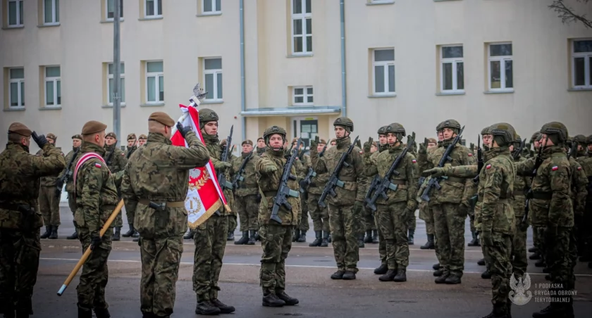 Zdjęcie z przysięgi wojskowej / Foto: GDD