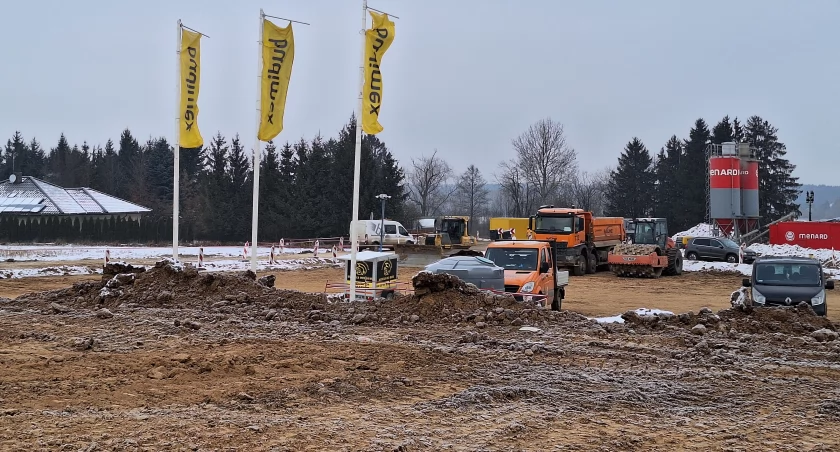 Zdjęcie z miejsca budowy / Foto: mat. pras.