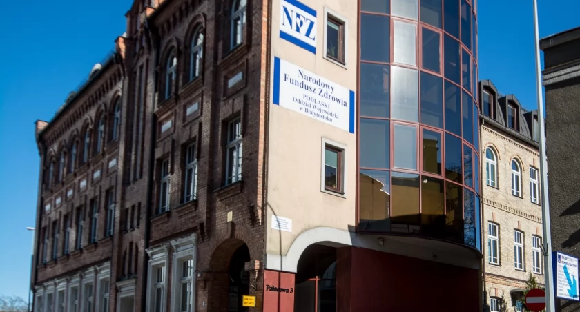 Siedziba NFZ w Białymstoku / Foto: DDB