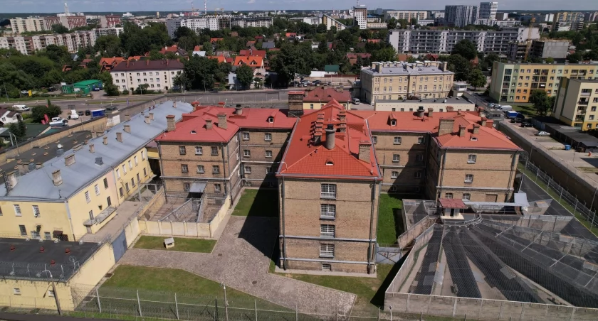Zdjęcie Aresztu Śledczego w Białymstoku z lotu ptaka / Foto: sw.gov.pl