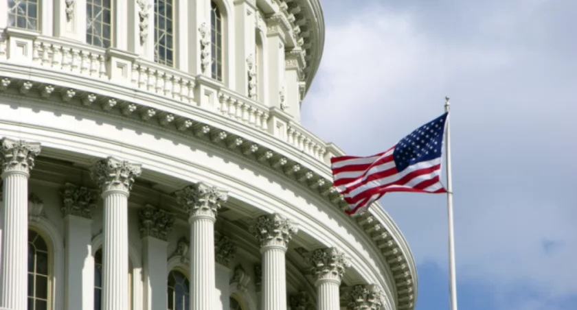 Zdjęcie budynku Kongresu USA / Twitter.com Ukrinform