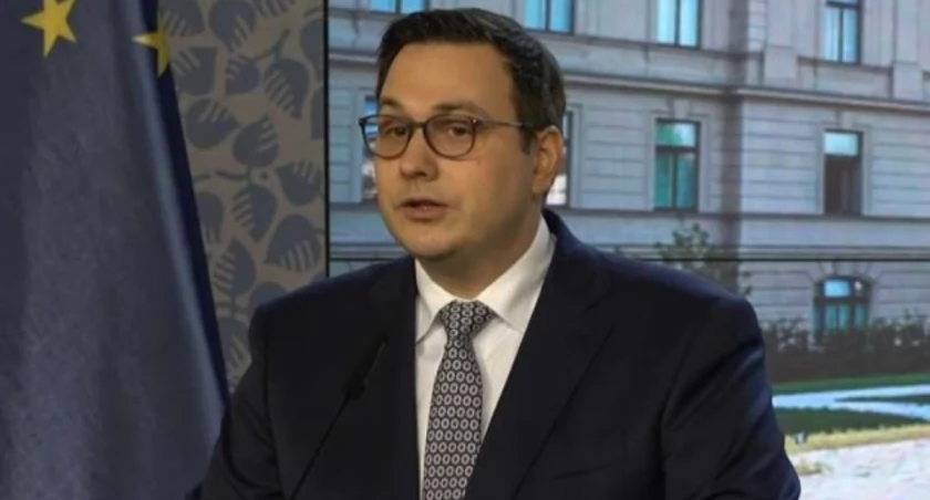 Zdjęcie Jana Lipawskiego, szefa czeskiego MSZ/ Twitter.com Ukrinform
