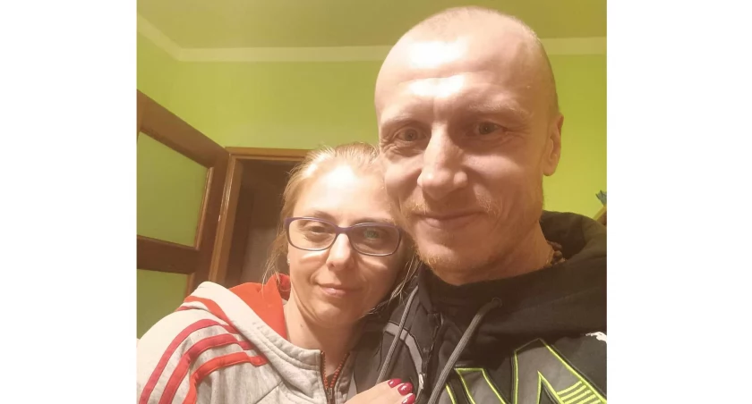 Robert Ciulkin z żoną Małgorzatą