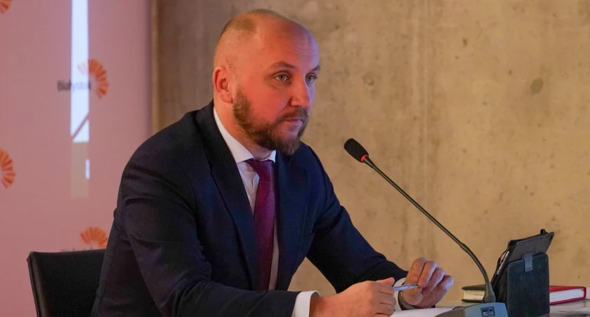 Przewodniczący białostockiej rady miasta Łukasz Prokorym / Foto: UM w Białymstoku