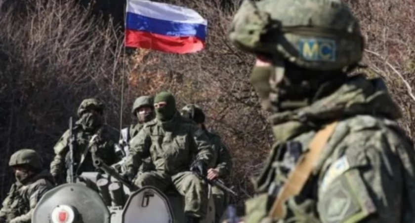 Zdjęcie rosyjskich żołnierzy na Ukrainie/ Twitter.com Ukrinform