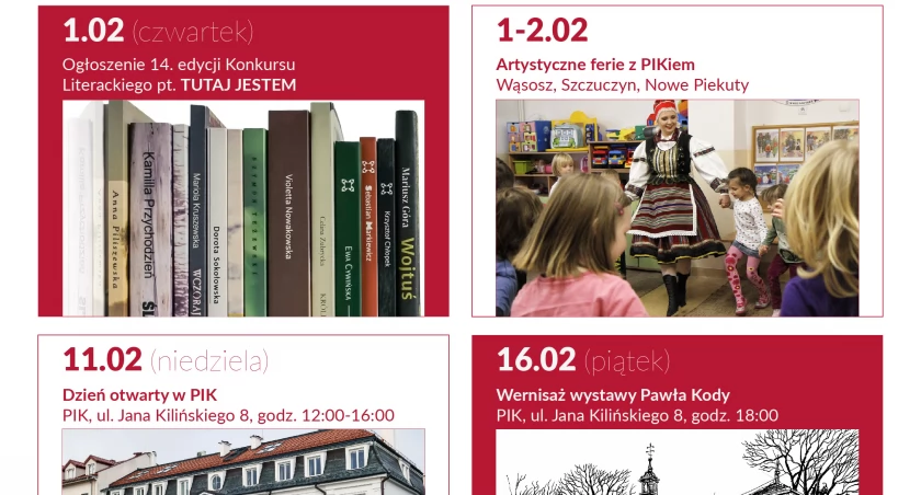 Fragment grafiki promującej lutowe wydarzenia / Źródło: PIK