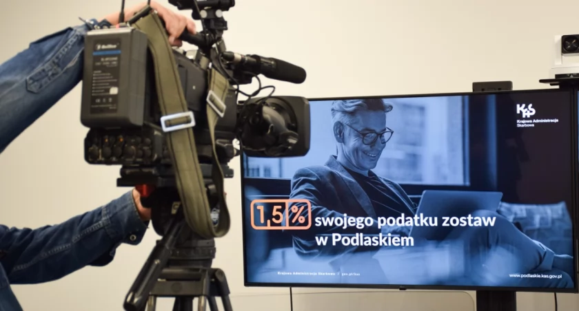 Skarbówka zachęca, by 1,5 proc. swojego podatku zostawić w Podlaskiem / Foto: KAS