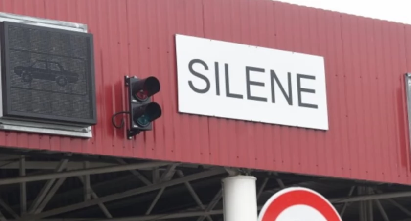 Zdjęcie przejścia granicznego w Silene na Łotwie/ Twitter.com Ukrinform