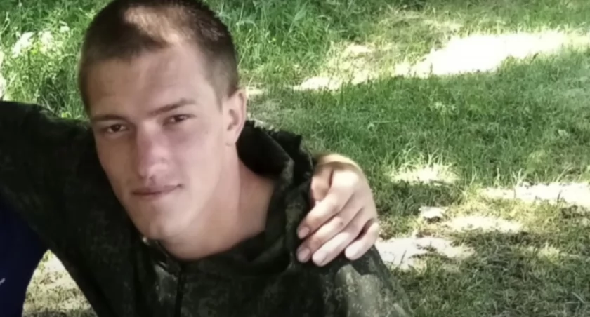 Zdjęcie rosyjskiego dezertera Andrija Miedwiediewa/ Twitter.com Ukrinform