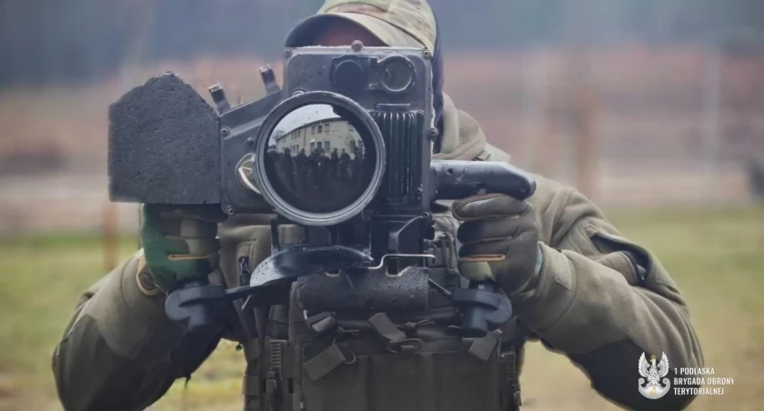 Zdjęcie z obsługi systemu JAVELIN / Foto: 1PBOT