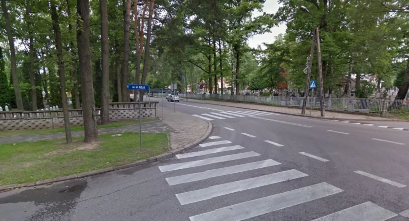 Zdjęcie przejścia dla pieszych w Hajnówce/ GSV