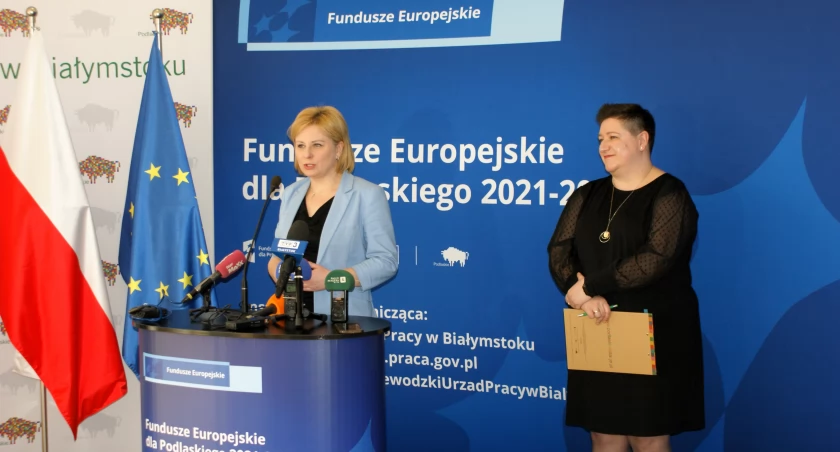 Zdjęcie z konferencji prasowej zapowiadającej start projektu Foto: WUP