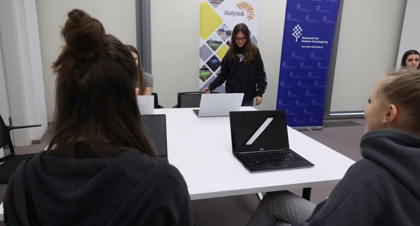 Zdjęcie ze spotkania w Białostockim Parku Naukowo Technologicznym / Foto: UM w Białymstoku